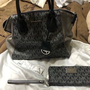 Michael Kors purse and wallet